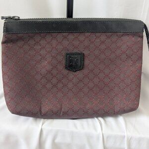 Celine Maroon Macadam Pochette